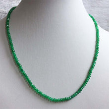 Load image into Gallery viewer, Natural Emeralds Rubys Sapphires 2*3mm Beads Women Luxury Necklace - Sophornlilly