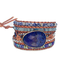 Load image into Gallery viewer, Natural Stone Bracelet Hand Woven Multilayer Leather Bracelet Creative - Sophornlilly