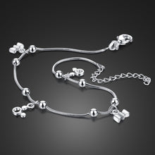 Load image into Gallery viewer, Sterling Silver Anklet Women &amp; Girls Mickey bow  Foot