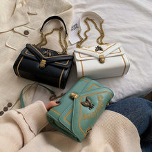 Load image into Gallery viewer, New Bag Female Fashion Embroidery Small Women Shoulder Bags Metal