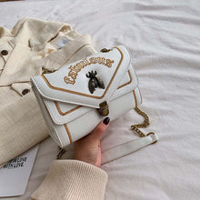 Load image into Gallery viewer, New Bag Female Fashion Embroidery Small Women Shoulder Bags Metal