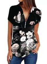 Load image into Gallery viewer, Spring And Summer Butterfly Flower Printed Pullover Slim Fit