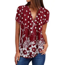 Load image into Gallery viewer, Spring And Summer Butterfly Flower Printed Pullover Slim Fit