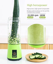 Load image into Gallery viewer, New 380ml Multifunctional Portable Rechargeable Mini Juicer Charging