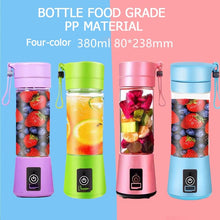 Load image into Gallery viewer, New 380ml Multifunctional Portable Rechargeable Mini Juicer Charging