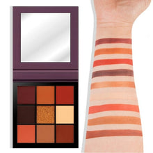 Load image into Gallery viewer, New 9 Color Eyeshadow Palette Matte Glitter EyeShadow Diamond Shimmer