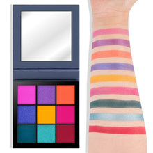 Load image into Gallery viewer, New 9 Color Eyeshadow Palette Matte Glitter EyeShadow Diamond Shimmer