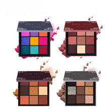 Load image into Gallery viewer, New 9 Color Eyeshadow Palette Matte Glitter EyeShadow Diamond Shimmer