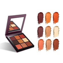 Load image into Gallery viewer, New 9 Color Eyeshadow Palette Matte Glitter EyeShadow Diamond Shimmer