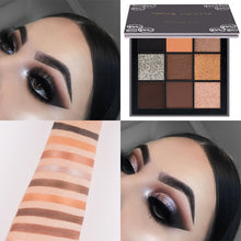 Load image into Gallery viewer, New 9 Color Eyeshadow Palette Matte Glitter EyeShadow Diamond Shimmer