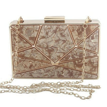 Load image into Gallery viewer, New Acrylic Women Clutch Bag Chain Luxury Brand Design Women Messenger