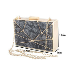 Load image into Gallery viewer, New Acrylic Women Clutch Bag Chain Luxury Brand Design Women Messenger
