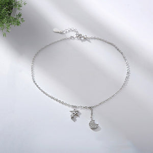 Sterling Ladies Silver Anklet