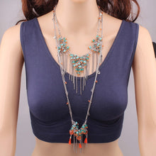 Load image into Gallery viewer, New Arrival Design Fashion Brand Long Multi Double Chain Necklace for