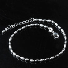 Load image into Gallery viewer, Sterling Silver Anklets Olive Kernel