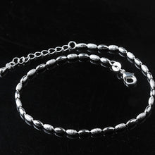 Load image into Gallery viewer, Sterling Silver Anklets Olive Kernel