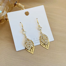 Load image into Gallery viewer, New Arrival Fashion Leaf Earrings For Women Wedding Engagement Jewelry