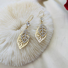 Load image into Gallery viewer, New Arrival Fashion Leaf Earrings For Women Wedding Engagement Jewelry