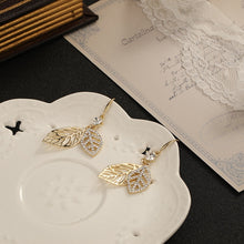 Load image into Gallery viewer, New Arrival Fashion Leaf Earrings For Women Wedding Engagement Jewelry