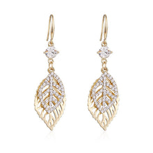 Load image into Gallery viewer, New Arrival Fashion Leaf Earrings For Women Wedding Engagement Jewelry