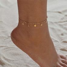 Load image into Gallery viewer, New Arrival Gold Cuban Chain Anklets For Women Punk Style Foot Jewelry
