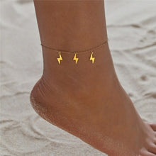Load image into Gallery viewer, New Arrival Gold Cuban Chain Anklets For Women Punk Style Foot Jewelry