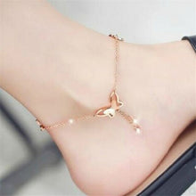Load image into Gallery viewer, New Arrival Gold Cuban Chain Anklets For Women Punk Style Foot Jewelry