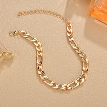 Load image into Gallery viewer, New Arrival Gold Cuban Chain Anklets For Women Punk Style Foot Jewelry