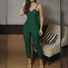 Load image into Gallery viewer, New Arrival Sexy Spaghetti  Strap Bodycon Jumpsuits Summer Women V - Sophornlilly