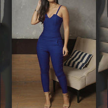 Load image into Gallery viewer, New Arrival Sexy Spaghetti  Strap Bodycon Jumpsuits Summer Women V - Sophornlilly