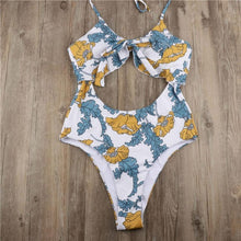 Load image into Gallery viewer, New Arrival Women Bandage Bikini Push Up Monokini