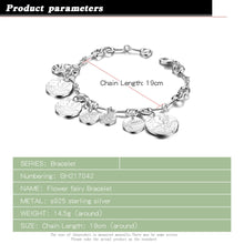 Load image into Gallery viewer, Sterling Silver Bracelet Pattern Circle