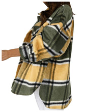 Load image into Gallery viewer, New Arrival Women&#39;s Casual Woolen Coat Fashion Jacket Loose Plaid