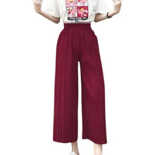 Load image into Gallery viewer, Casual Summer Wear Wide Leg Drape Frilled