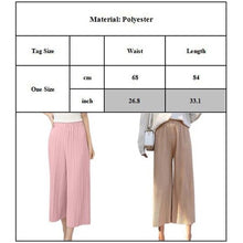 Load image into Gallery viewer, Casual Summer Wear Wide Leg Drape Frilled