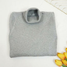 Load image into Gallery viewer, Knitted Dress Turtleneck Sweater