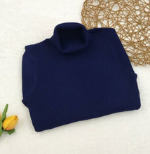 Load image into Gallery viewer, Knitted Dress Turtleneck Sweater