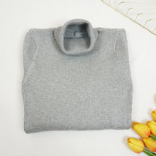 Load image into Gallery viewer, Knitted Dress Turtleneck Sweater