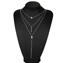 Load image into Gallery viewer, New Bohemian Long Pendant Necklaces Lady Vintage Gold Star Star