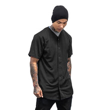 Load image into Gallery viewer, New Brand Mens Mesh Workout Fashion Oversize Fashion Short Sleeve
