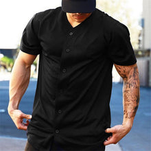 Load image into Gallery viewer, New Brand Mens Mesh Workout Fashion Oversize Fashion Short Sleeve