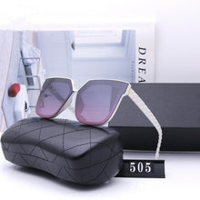 Load image into Gallery viewer, Square Sunglasses Cat Eye Big Frame