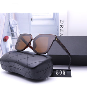 Square Sunglasses Cat Eye Big Frame