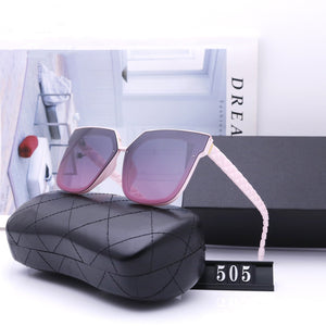 Square Sunglasses Cat Eye Big Frame