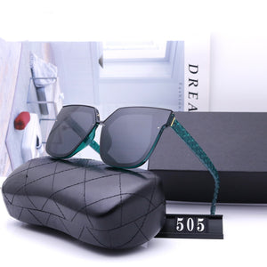 Square Sunglasses Cat Eye Big Frame