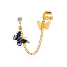 Load image into Gallery viewer, New Butterfly Earrings Butterfly Clip