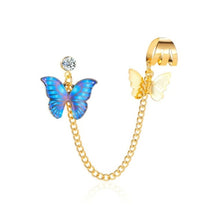 Load image into Gallery viewer, New Butterfly Earrings Butterfly Clip
