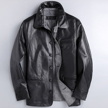 Load image into Gallery viewer, New Casual Cowhide Dress Suit Blazer Coat