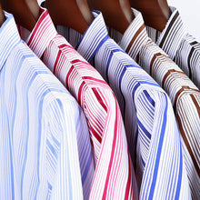 Load image into Gallery viewer, New Casual Shirt Men Silk Cotton Summer Short sleeve Shirts Slim Fit