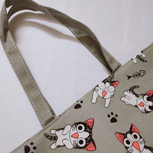 Load image into Gallery viewer, New Chi Cat Canvas Shoulder Bag Large Capacity